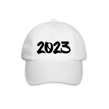 2023 - Baseballkappe - Weiß/Weiß - Vorne