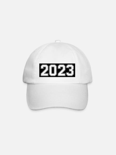 2023 - Baseball Cap - white/white