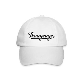 Trauzeuge - Baseballkappe - Weiß/Weiß - Vorne