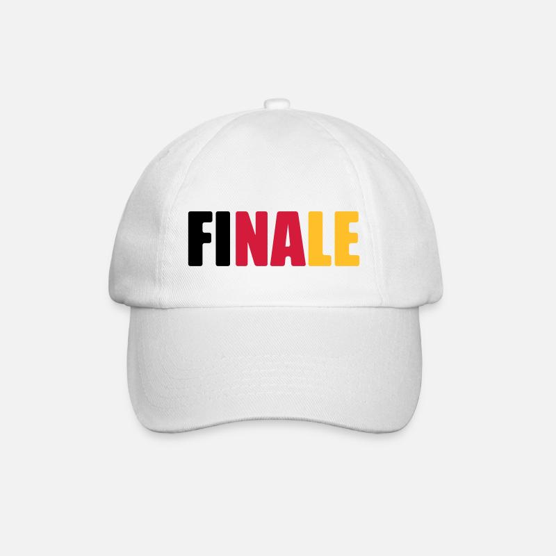 Finale - Baseballkappe - Weiß/Weiß