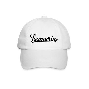 Teamerin - Baseballkappe - Weiß/Weiß - Vorne