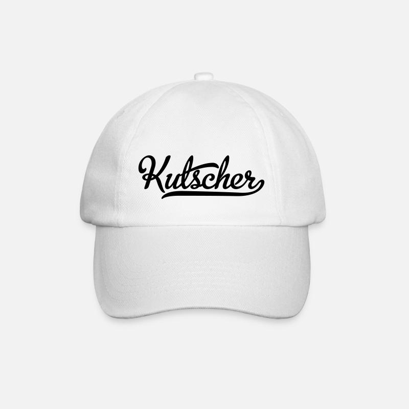 Kutscher - Baseballkappe - Weiß/Weiß