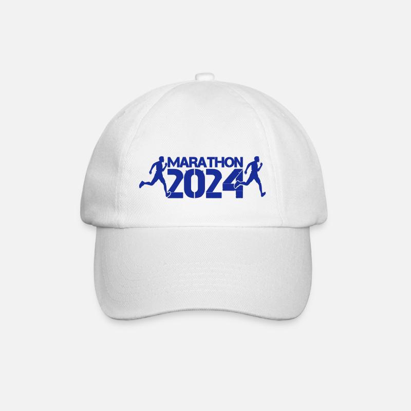 Marathon 2024 - Casquette classique - blanc/blanc