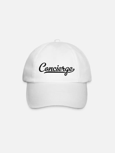 Concierge - Casquette classique - blanc/blanc