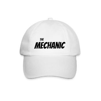 Der Mechaniker - Baseballkappe - Weiß/Weiß - Vorne
