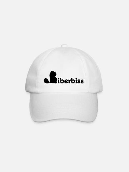 Biberbiss - Baseballkappe - Weiß/Weiß