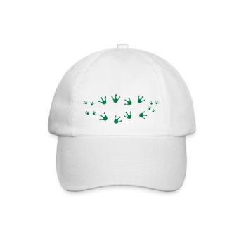 Frog Family - Casquette classique - blanc/blanc - Devant
