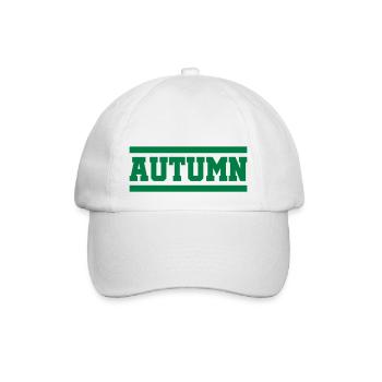 Automne - Casquette classique - blanc/blanc - Devant