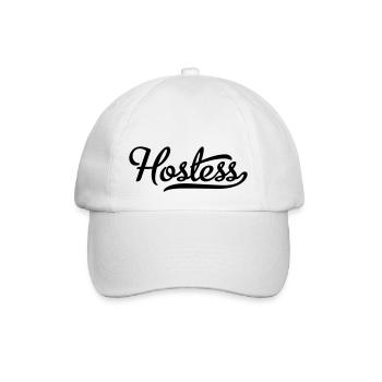 Hôtesse - Casquette classique - blanc/blanc - Devant
