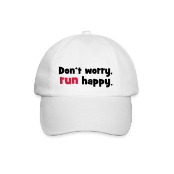 Courir - Casquette classique - blanc/blanc - Devant