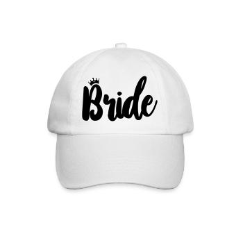 Bride - Baseballkappe - Weiß/Weiß - Vorne