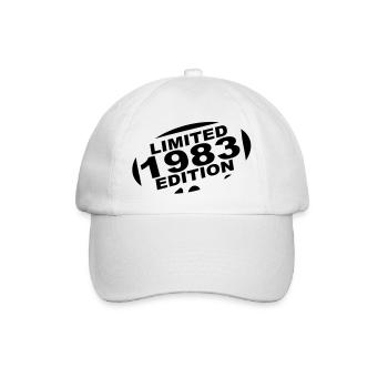 year 1983 limited edition - Baseball Cap - white/white - Front