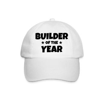 manoeuvre / chantier / bâtiment / ouvrier - Casquette classique - blanc/blanc - Devant