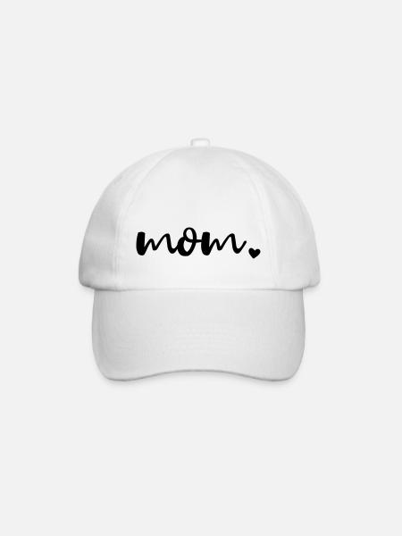 mom - Casquette classique - blanc/blanc