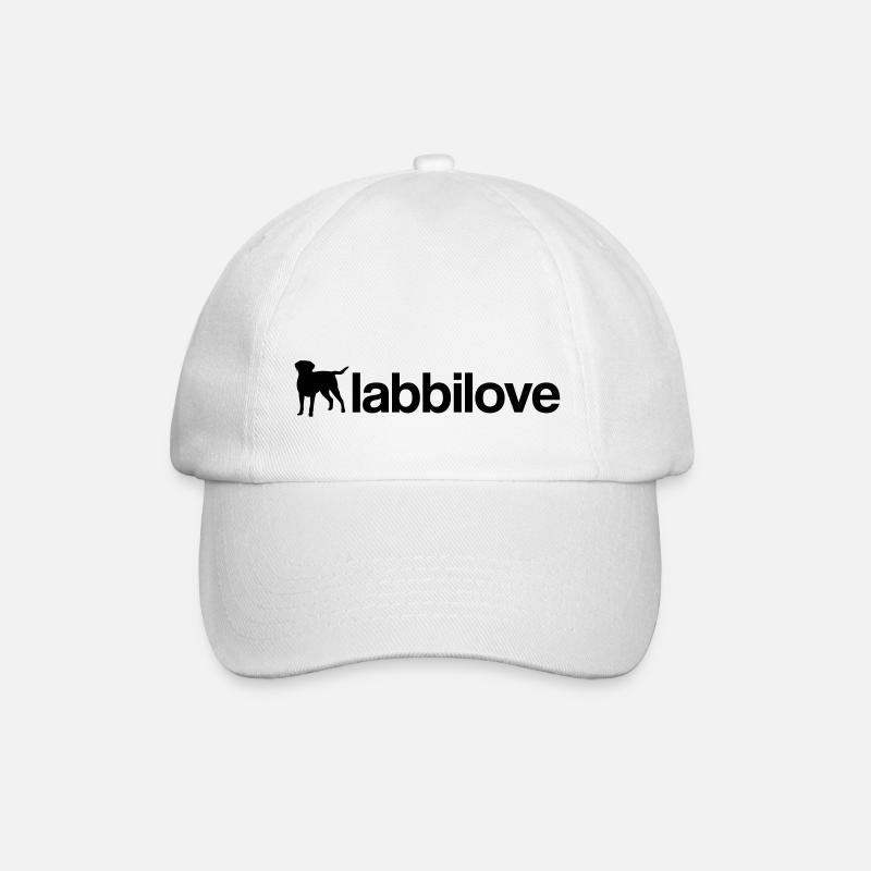 labbilove - Baseballkappe - Weiß/Weiß