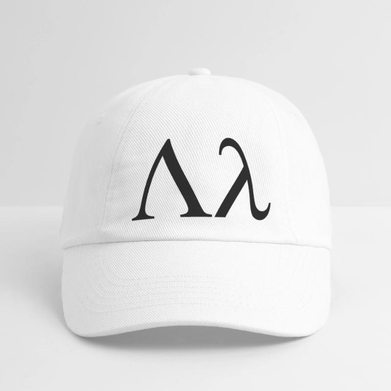 Lambda griechischen Buchstaben Bruderschaft von Baseballkappe