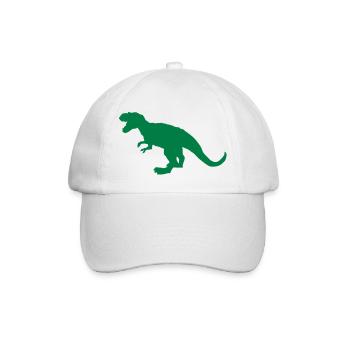 Tyrannosaurus Rex - Baseball Cap - white/white - Front