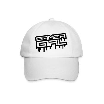 Gamer Girl Stamp - Casquette classique - blanc/blanc - Devant