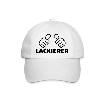Lackierer - Baseballkappe - Weiß/Weiß - Vorne