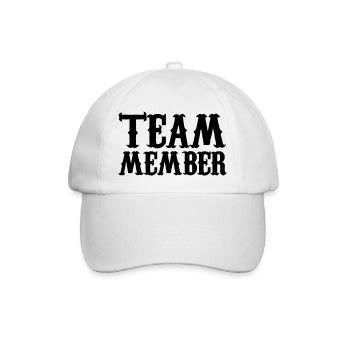 team member - Casquette classique - blanc/blanc - Devant