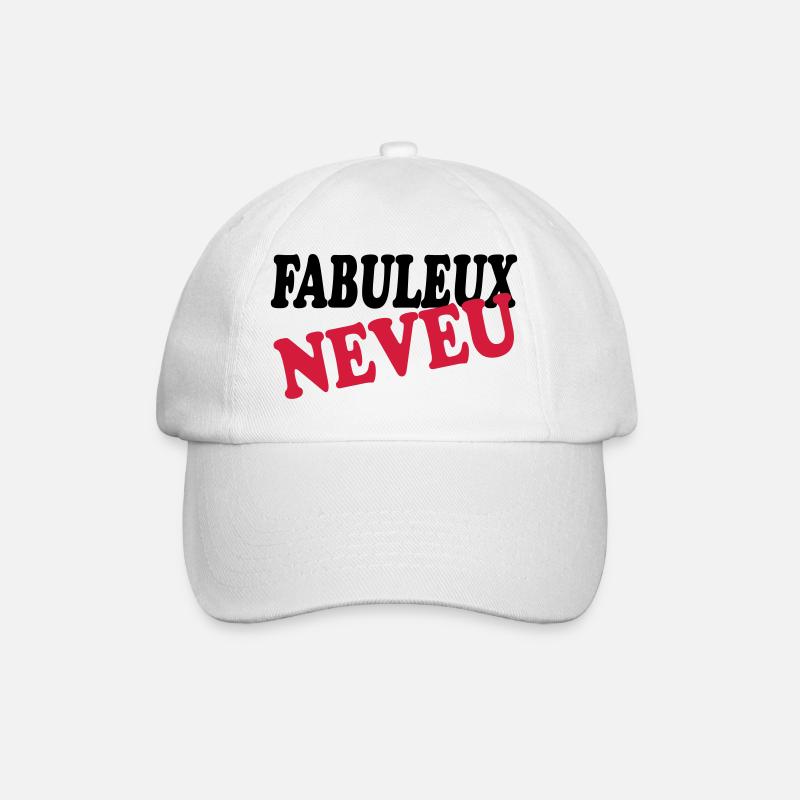 FABELHAFTER NEFFE - Baseballkappe - Weiß/Weiß