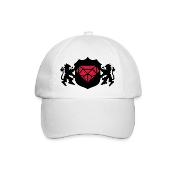 Coat of arms diamond 02 - Baseball Cap - white/white - Front