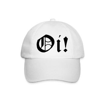 Working Class Skinhead Oi! Antiracist Bootboys My - Baseball Cap - white/white - Front
