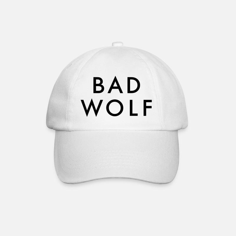 Bad Wolf - Baseballkappe - Weiß/Weiß