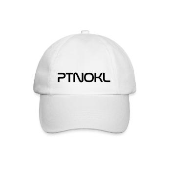 P(A)T(E)NO(N)K(E)L lettering in fontdesig - Baseball Cap - white/white - Front