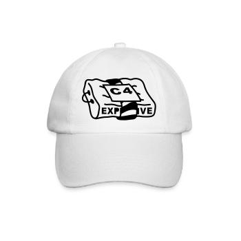 c4_explosive - Casquette classique - blanc/blanc - Devant