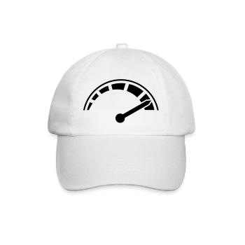 speed__f1 - Baseball Cap - white/white - Front