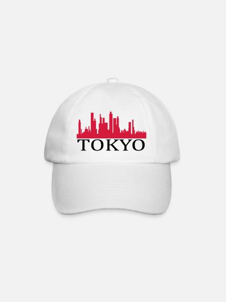 tokyo - Baseballkappe - Weiß/Weiß