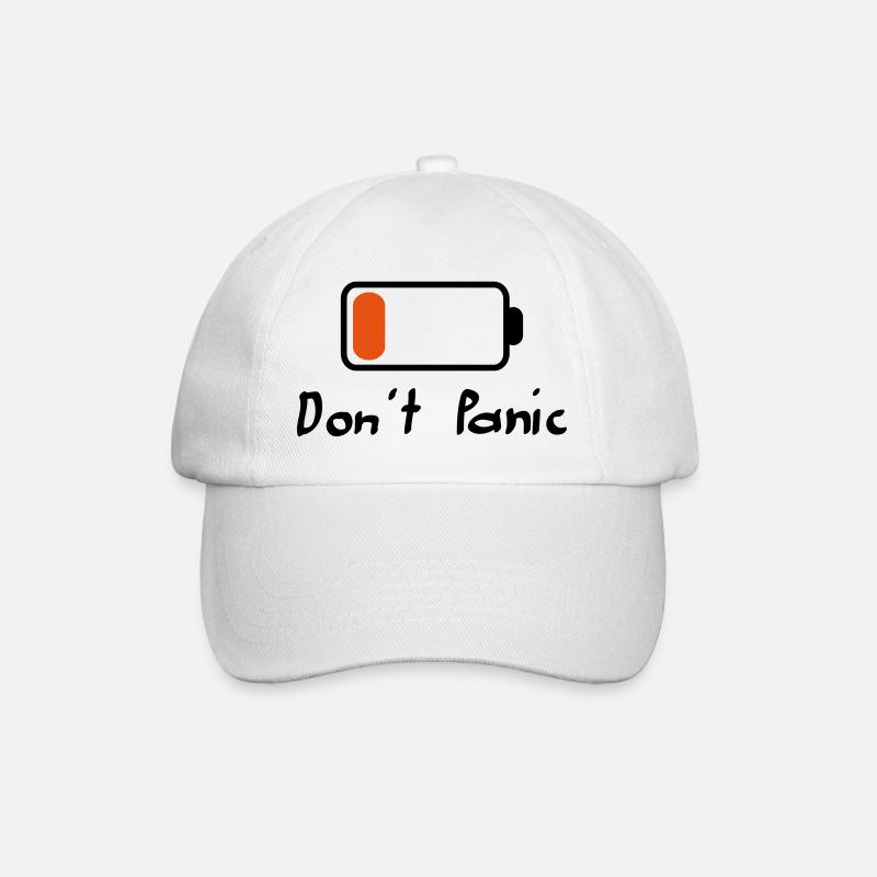 0017 Akku exp - Casquette classique - blanc/blanc