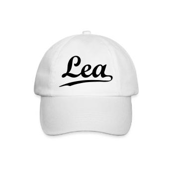 lea - Baseball Cap - white/white - Front