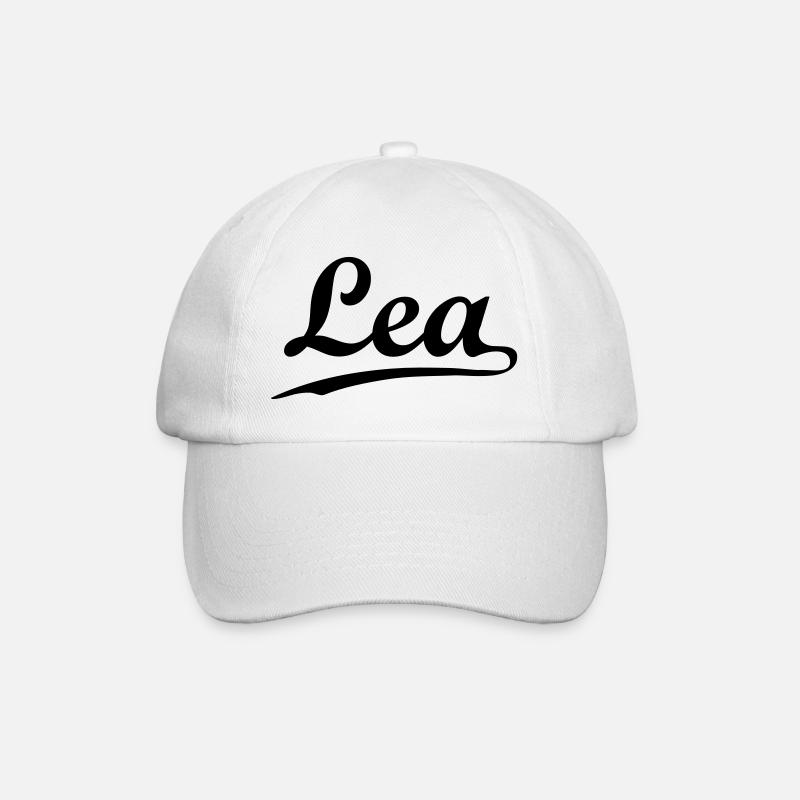 lea - Baseballkappe - Weiß/Weiß