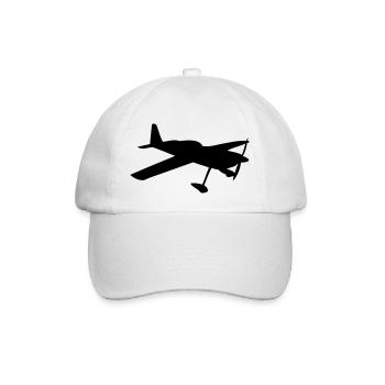 Privatflugzeug der leichten Luftfahrt - Baseballkappe - Weiß/Weiß - Vorne