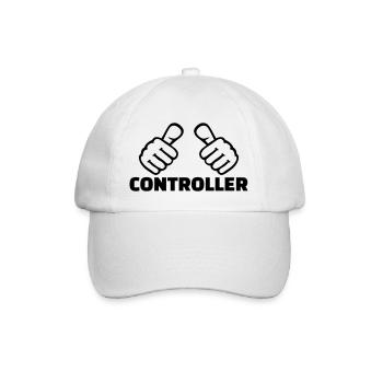 Controller - Baseball Cap - white/white - Front