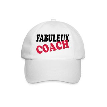 FABULOUS COACH - Baseball Cap - white/white - Front