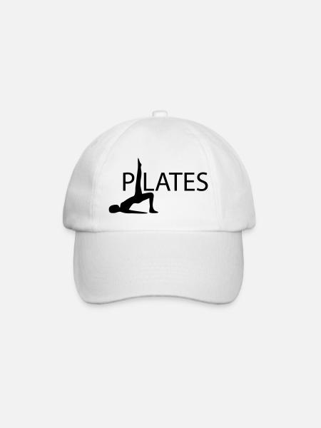 Pilates - Baseballkappe - Weiß/Weiß