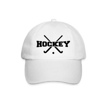 Hockey - Casquette classique - blanc/blanc - Devant