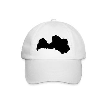 Lettonie Lettonie - Casquette classique - blanc/blanc - Devant