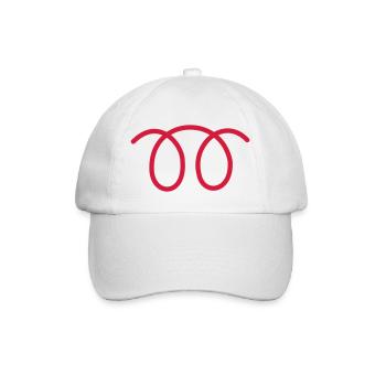 Diesel Vorglühleuchte - Baseballkappe - Weiß/Weiß - Vorne