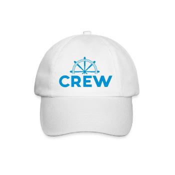 CREW - Baseball Cap - white/white - Front