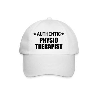 Physiotherapy Physio Krankengymnast Kiné Doctor - Baseball Cap - white/white - Front