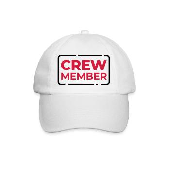 CREW Member Team Staff Group Team Selection - Baseball Cap - white/white - Front