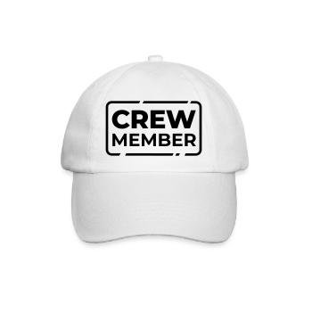 CREW Member Team Staff Group Team Colleague - Baseball Cap - white/white - Front