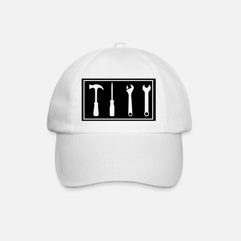 outil - Casquette classique - blanc/blanc
