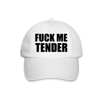 BAISE-MOI TENDREMENT - Casquette classique - blanc/blanc - Devant