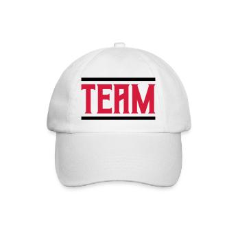 Équipe 01 - Casquette classique - blanc/blanc - Devant