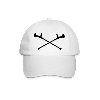 Krücken - Casquette classique - blanc/blanc - Devant
